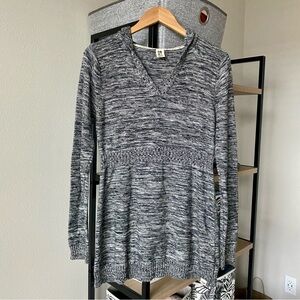 LAST CHANCE Grey Roxy Hooded Dress